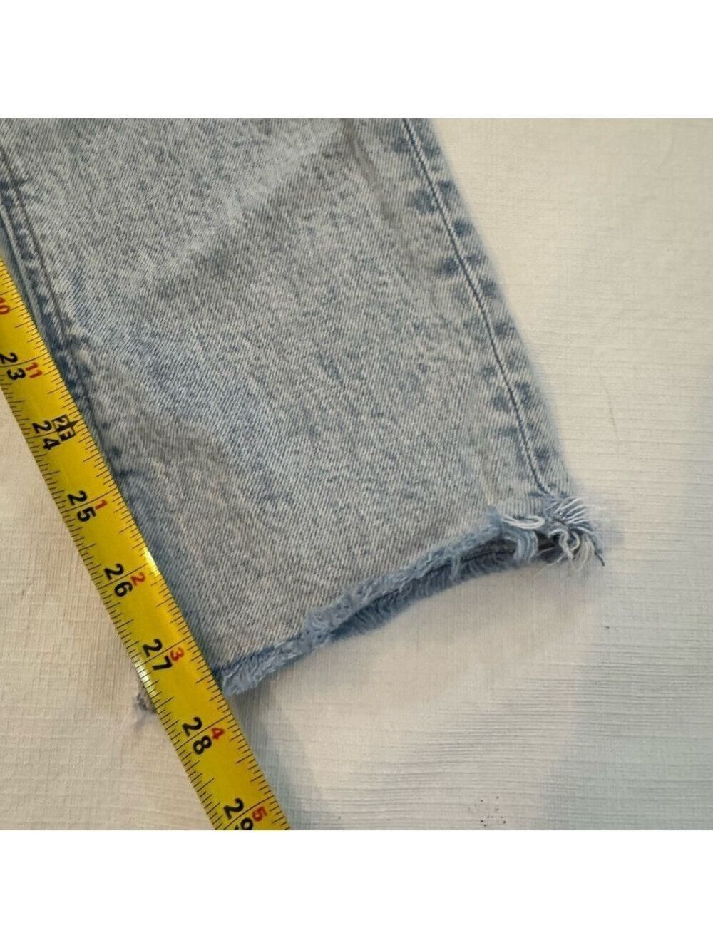 Aritzia Denim Forum The yoko high rise slim ripped jeans SZ 28 - Picture 13 of 13